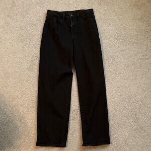 Black Denim Jeans High-Rise WOW Loose